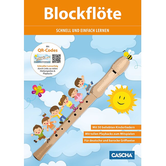 CASCHA HH 1500 Flötenlilli Blockflöten Set deutsch (EH 3908+HH 1501) - Bild 5