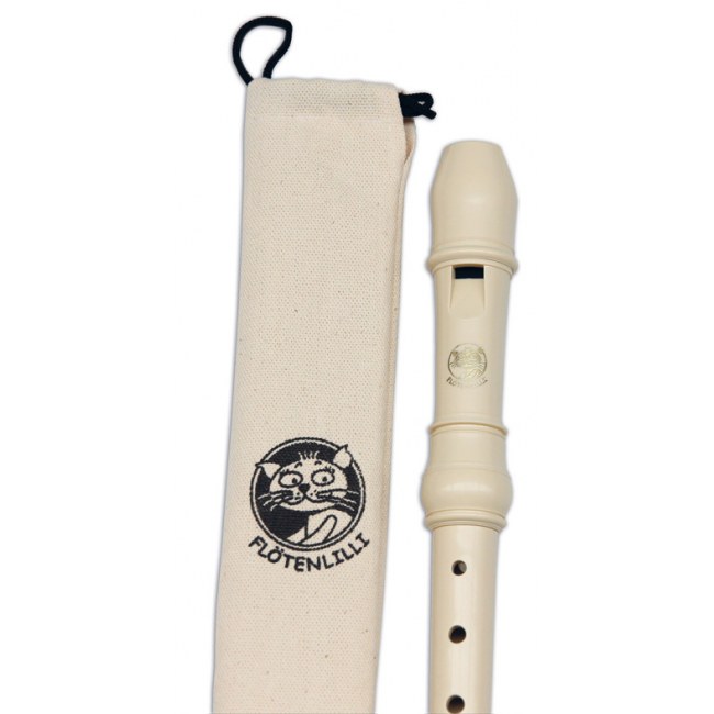 CASCHA EH 3908 Flötenlilli Sopran C deutsch Kunststoff Blockflöte, beige - Bild 3