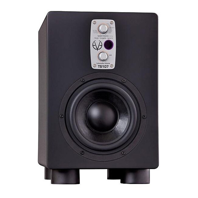 EVE AUDIO TS107 aktiv (Stück) 100W/7Zoll Studio-Subwoofer, schwarz