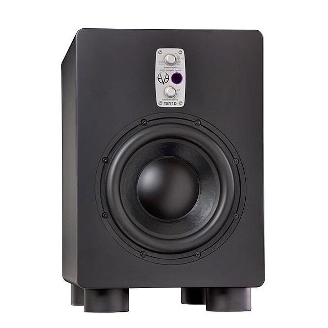 EVE AUDIO TS110 aktiv (Stück) 250W/10Zoll Studio-Subwoofer, schwarz