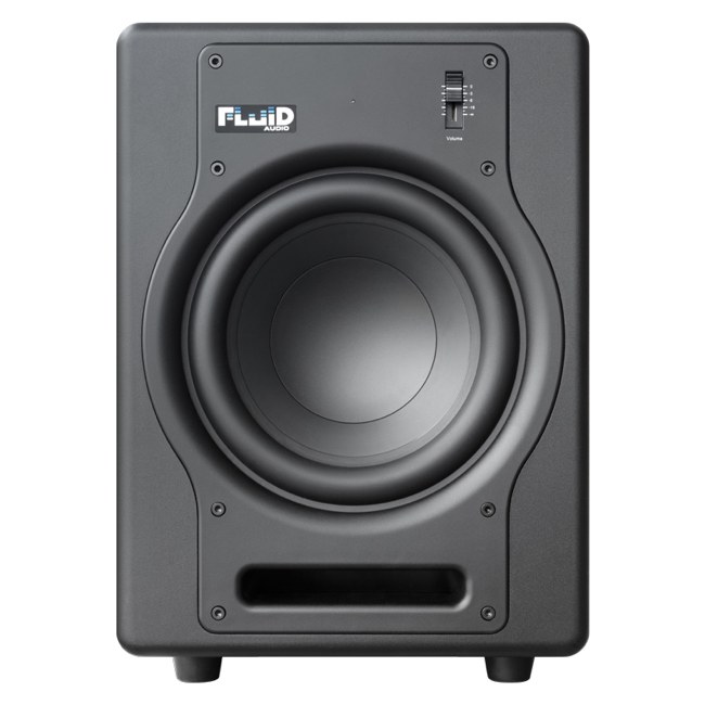 FLUID AUDIO F8S aktiv 200Watt/8Zoll Studio-Subwoofer, black - Bild 2