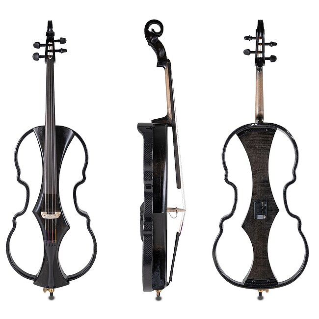 GEWA Novita 3.0 Electric Cello Schwarz E-Cello