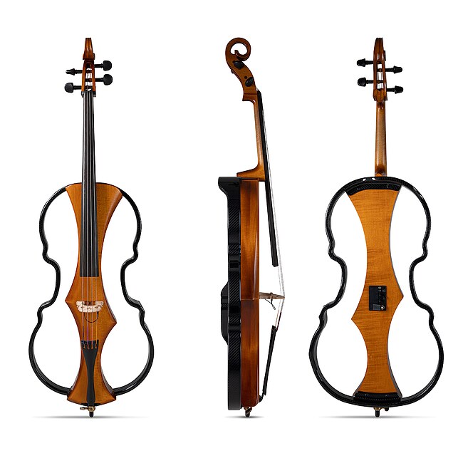 GEWA Novita 3.0 Electric Cello Goldbraun E-Cello