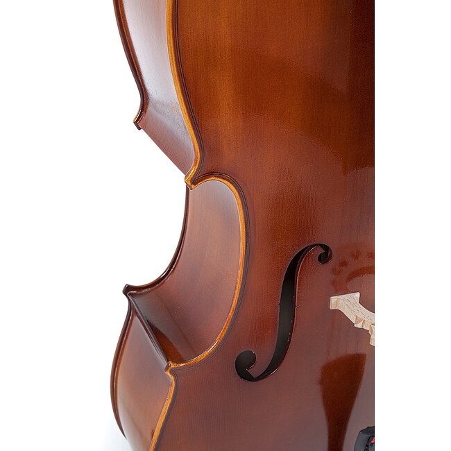 GEWA GS4020512121 Cello Allegro 4/4 Cellogarnitur VC-1 inkl. Zubehör, braun-bernstein - Bild 6