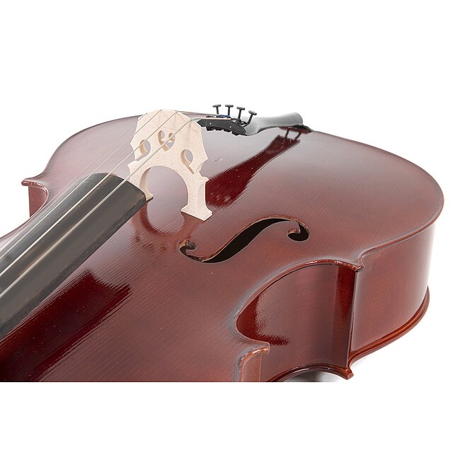 GEWA PS403212 Cello Pure HW 3/4 Cellogarnitur inkl. Zubehör, dunkelrotbraun - Bild 2