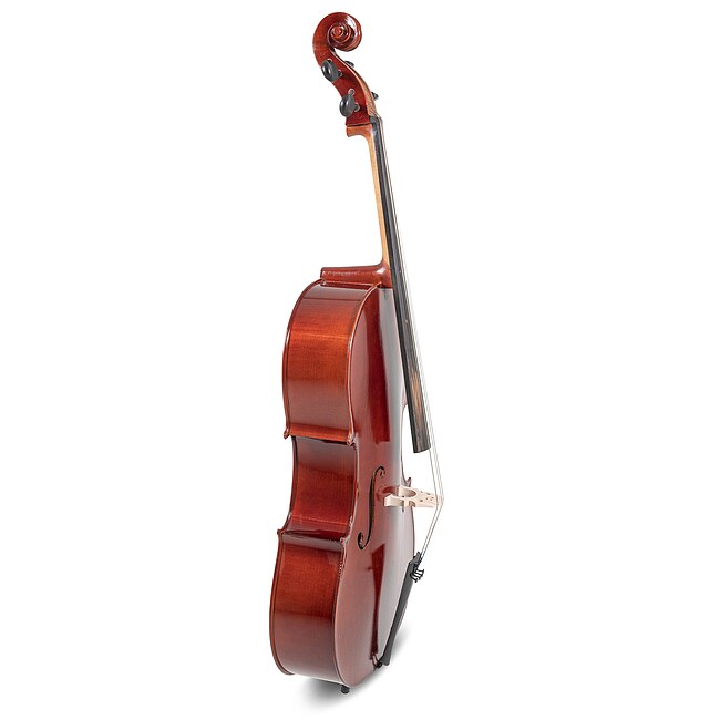 GEWA PS403212 Cello Pure HW 3/4 Cellogarnitur inkl. Zubehör, dunkelrotbraun - Bild 6