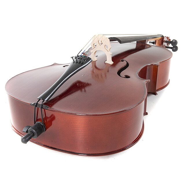 GEWA PS403212 Cello Pure HW 3/4 Cellogarnitur inkl. Zubehör, dunkelrotbraun - Bild 7