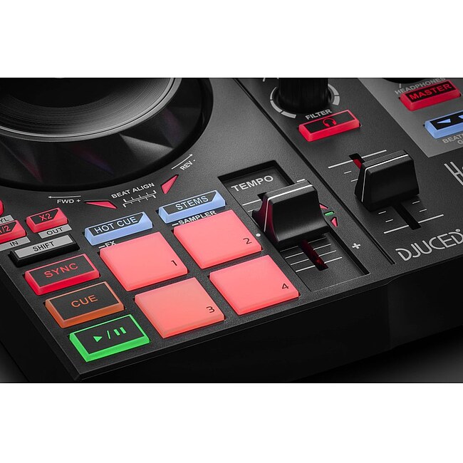 HERCULES DJ Control Inpulse 200 Mk2 DJ-Controller inkl. Software / B-Ware - Bild 6