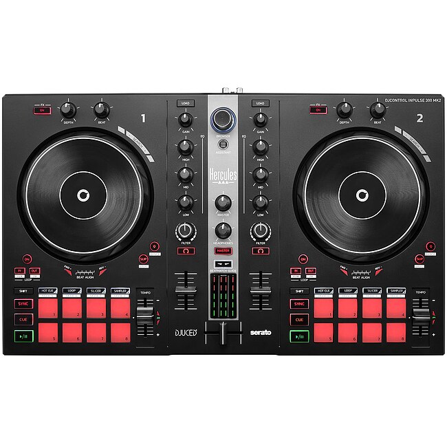 HERCULES DJ Control Inpulse 300 Mk2 DJ-Controller inkl. Software