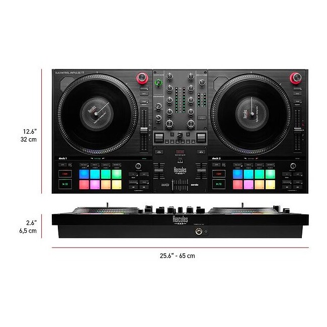 HERCULES DJ Control Inpulse T7 DJ-Controller inkl. Software - Bild 2