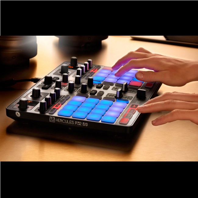 HERCULES DJ P32 DJ DJ-Controller inkl. Software / B-Ware - Bild 3