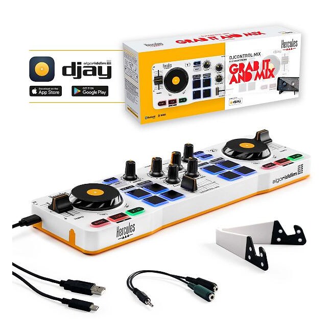 HERCULES DJ Control Mix DJ-Controller für Android-/iOS-Smartphones - Bild 3