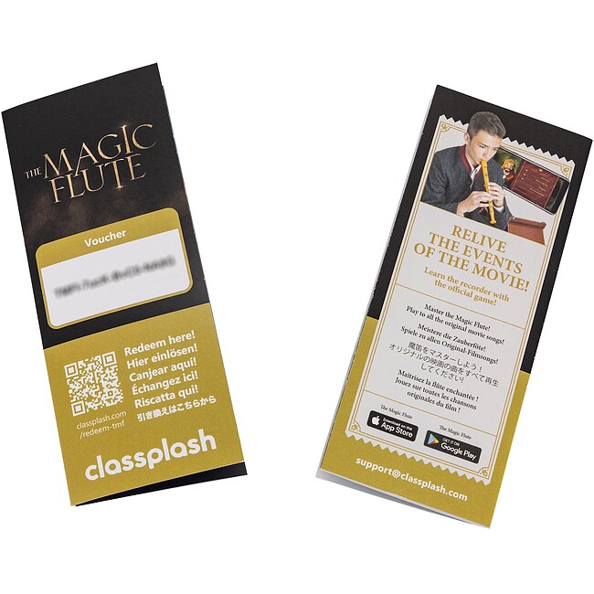 HOHNER B9508TMF The Magic Flute (Die Zauberflöte) Blockflöte inkl. Spiele App von Classplash - Bild 5