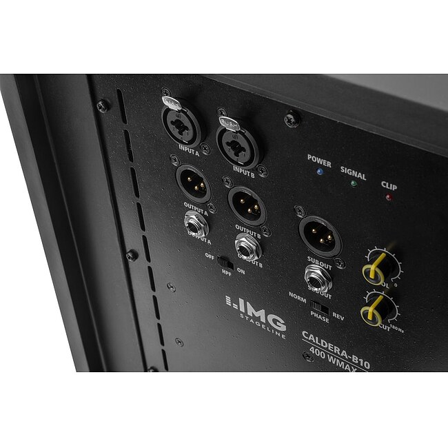 IMG STAGELINE Caldera-B10 aktiv (Stück) 400W/10Zo. Studiosubwoofer - Bild 2