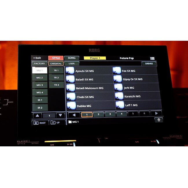KORG PA5X61OR Oriental Entertainer Workstation Keyboard - Bild 17