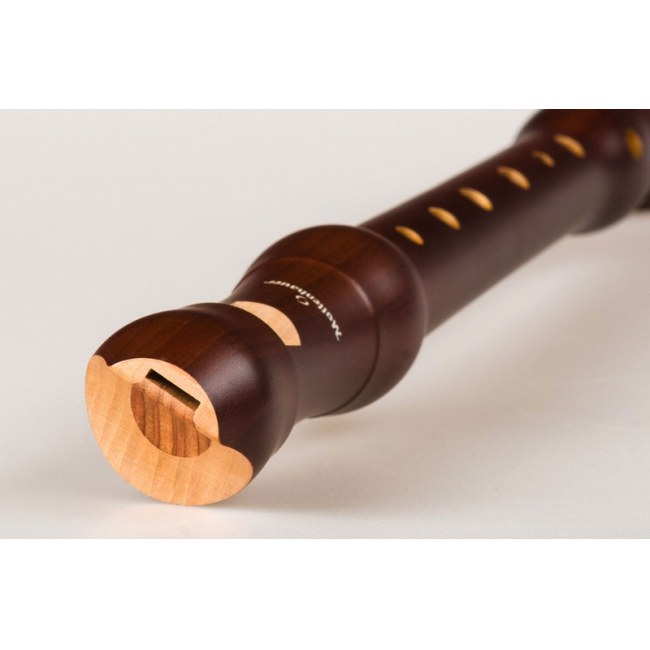 MOLLENHAUER 1003 D Student Sopran c2 deutsch Birnbaum-Blockflöte, dunkel - Bild 3