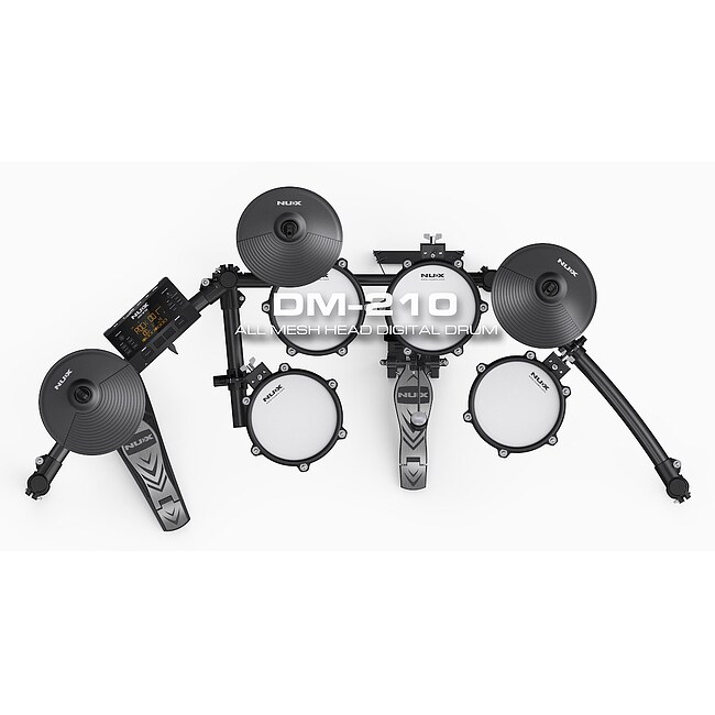 NUX DM-210 Elektronisches Drumset mit Mesh Fellen