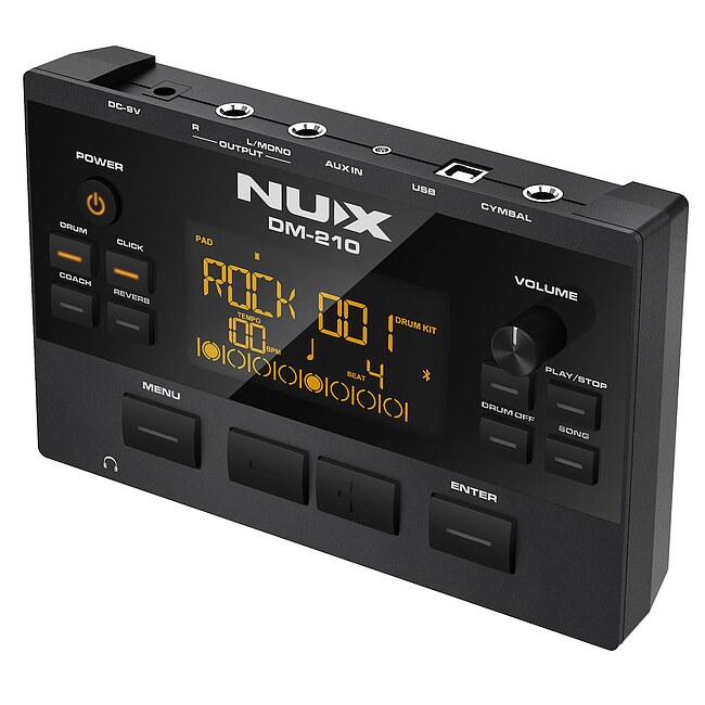 NUX DM-210 Elektronisches Drumset mit Mesh Fellen - Bild 14