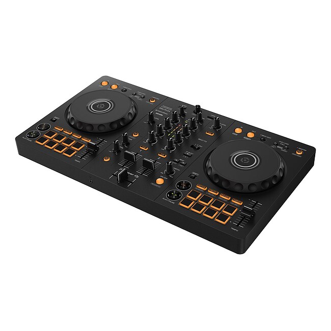 PIONEER DDJ-FLX4 DJ Controller mit eingebautem Audiointerface