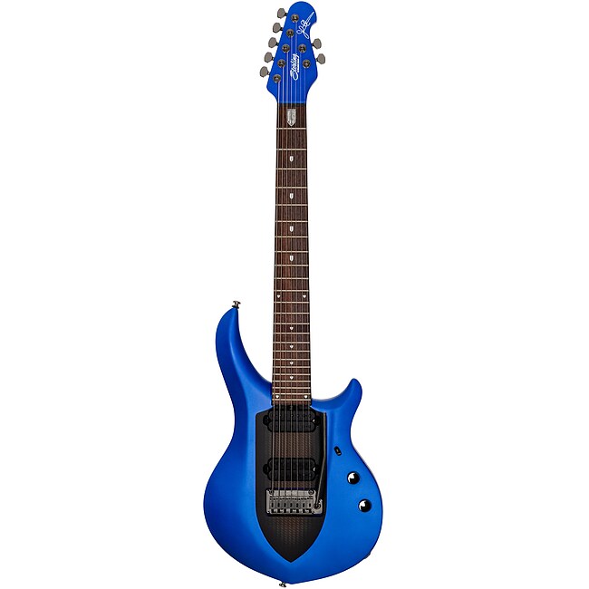 STERLING by Music Man Majesty 170 SSP 7-saitige E-Gitarre, siberian sapphire / B-Ware