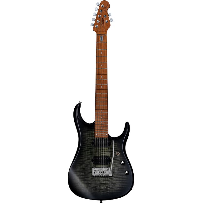 STERLING by Music Man JP157FM TBKS John Petrucci 7-saitige E-Gitarre inkl. Bag, trans black B-Ware