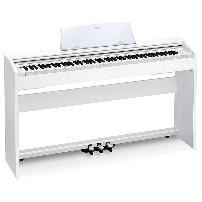 CASIO PX-770 WH Privia AiR Digitalpiano, weiss