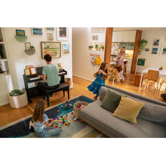 ROLAND RP107-BKX Digitalpiano, schwarz - Bild 4