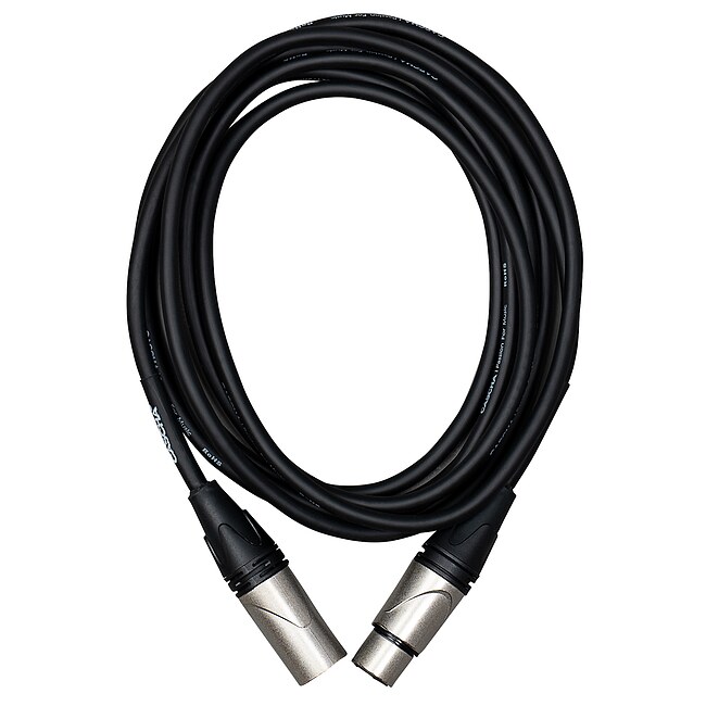 CASCHA CCA-M1BK9 Advanced Line Mikrofonkabel XLRm-XLRf Black, 9m