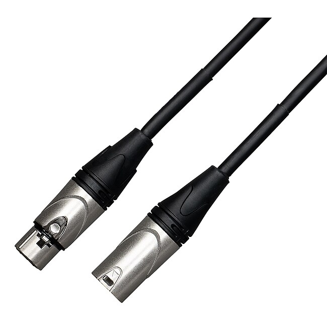 CASCHA CCA-M1BK9 Advanced Line Mikrofonkabel XLRm-XLRf Black, 9m - Bild 3