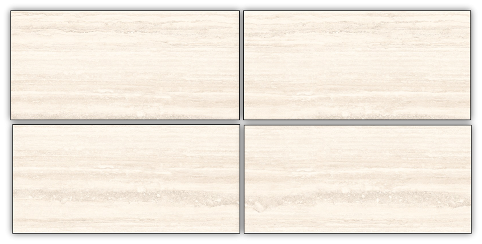 Natural White Nuvano Travertine Porcelain view 4