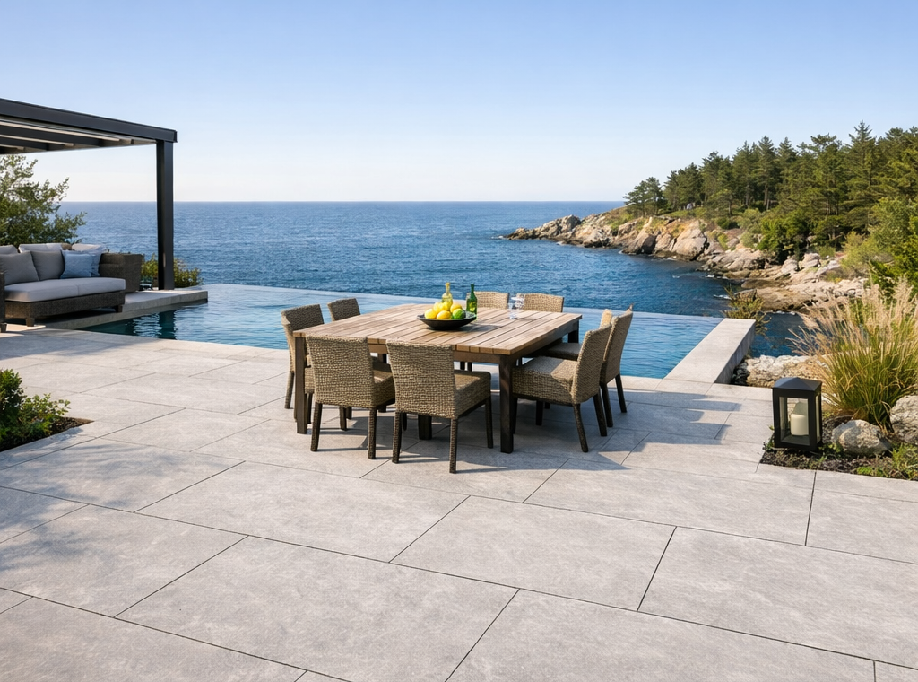 Quartz Grey Dark Outdoor Porcelain