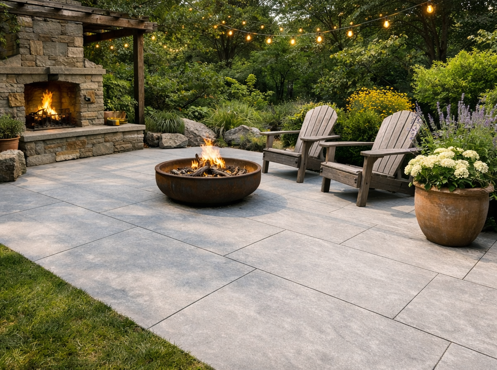 Quartz Grey Dark Outdoor Porcelain view 2
