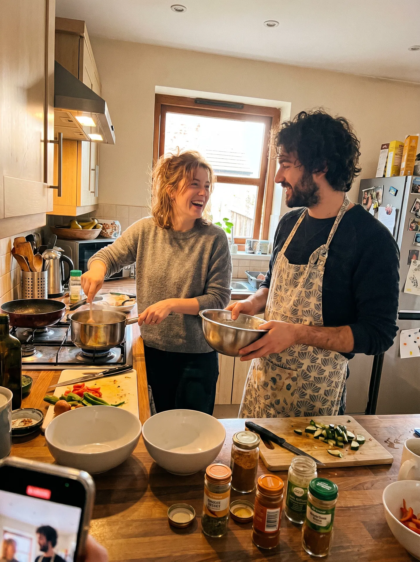 He's been teaching me Farsi for two years. These texts finally made me feel like I was keeping up.