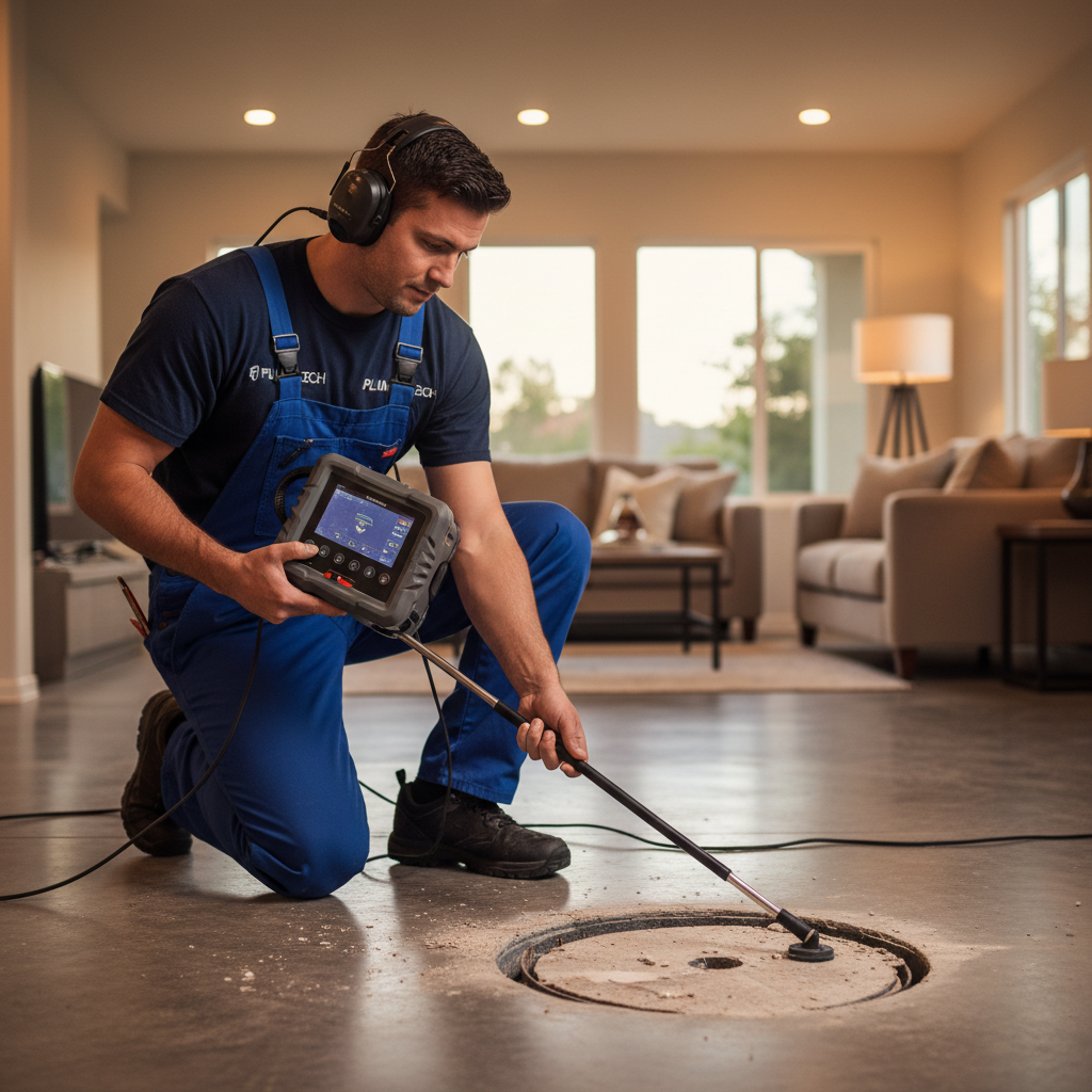 How Do You Detect and Repair a Slab Leak Under Your Bathroom Floor?