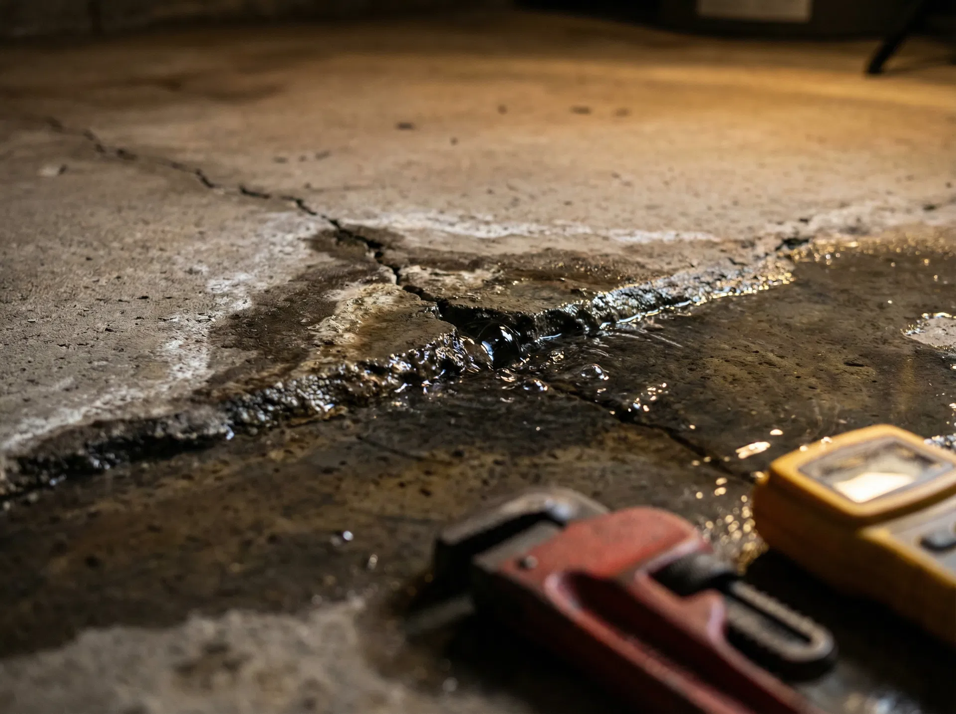 Detecting a Slab Leak in Your Manufactured Home