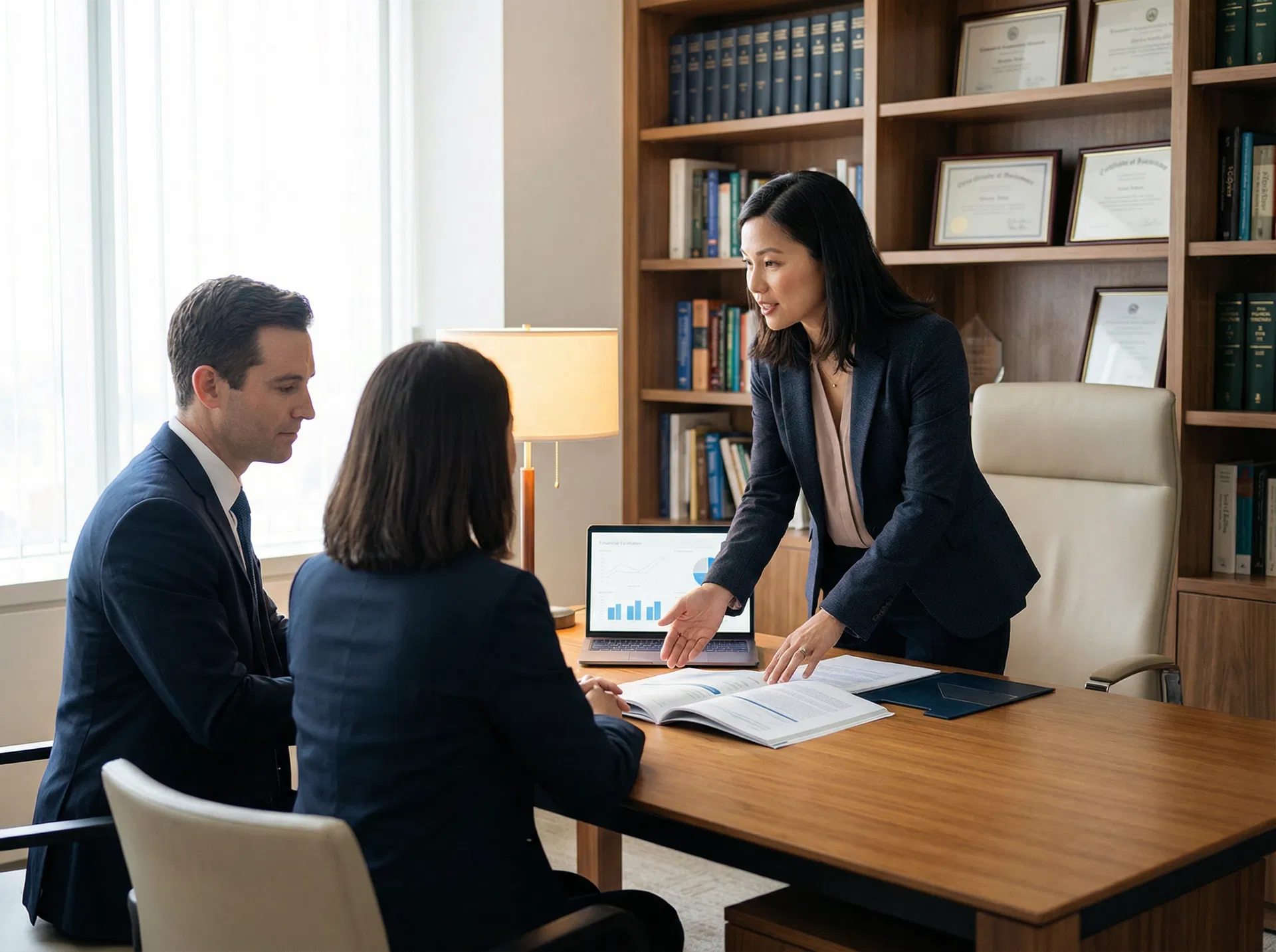 72t Advisor meeting with clients