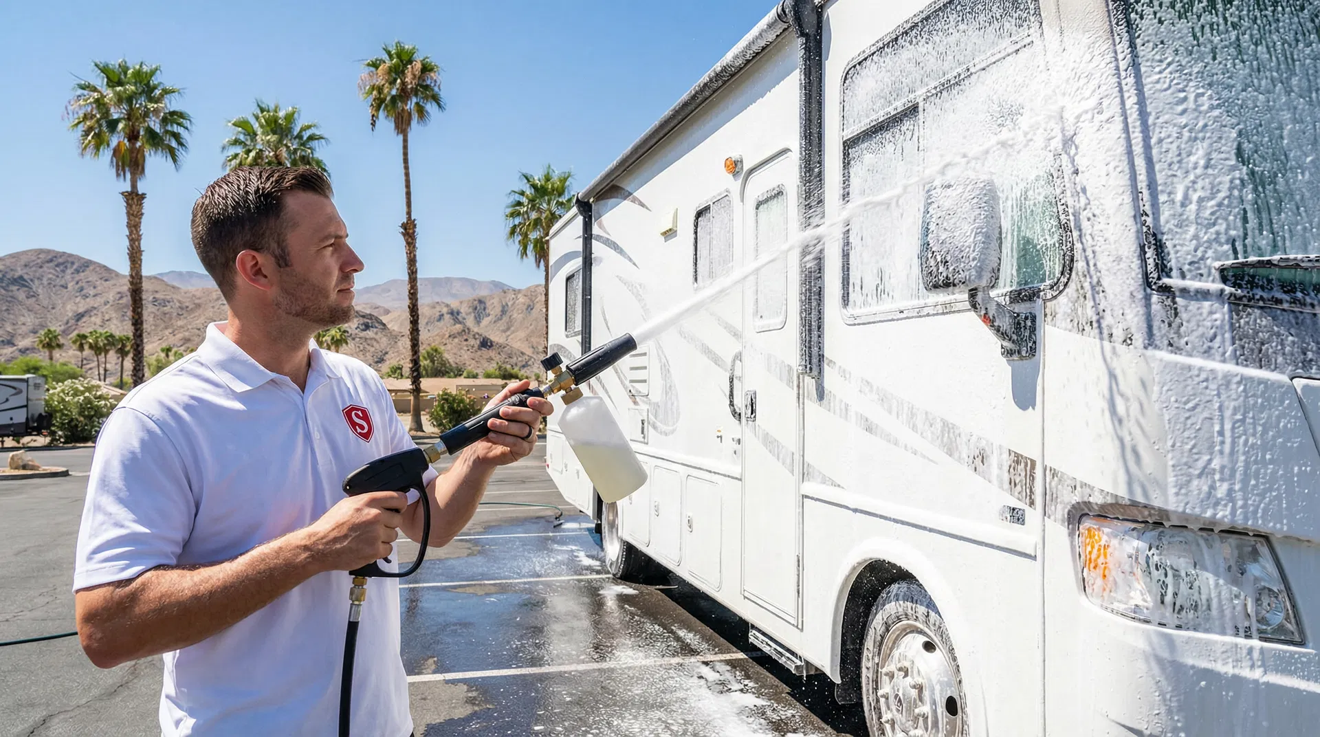 Mobile RV detailing service