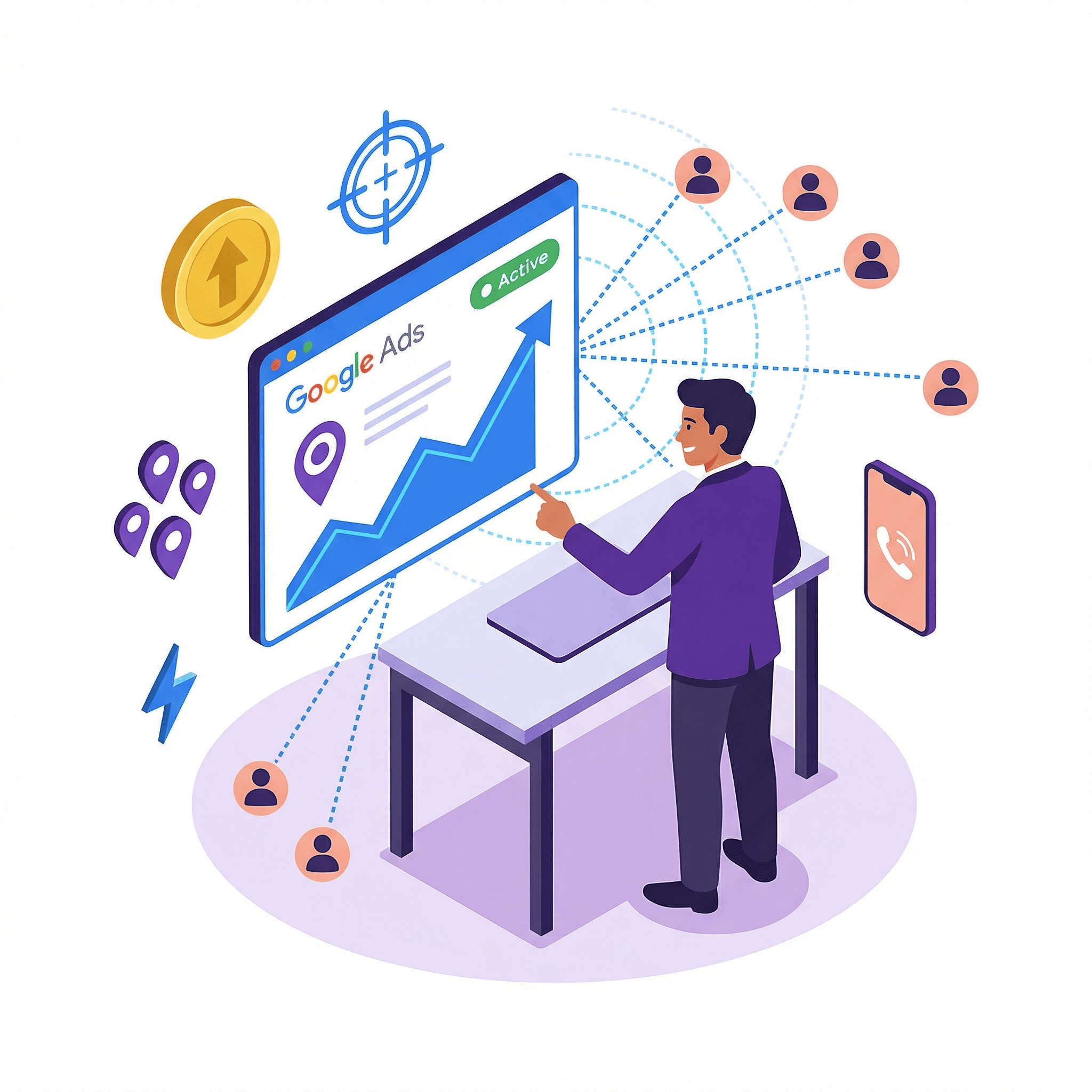 Google Ads TPE PME : prospects qualifiés | DAKODAK