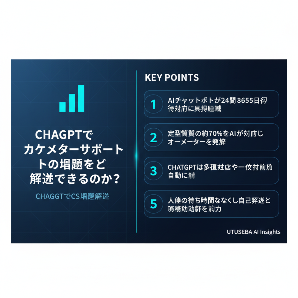 ChatGPTでカスタマーサポートの課題をどう解決できるのか？ - まとめ