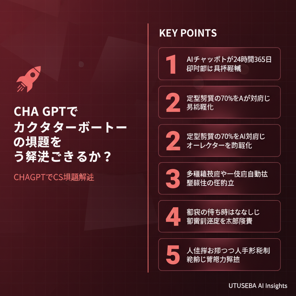 ChatGPTでカスタマーサポートの課題をどう解決できるのか？ - まとめ