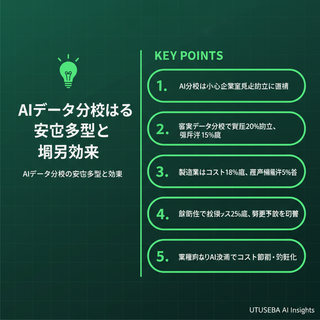 AIデータ分析による成功事例と導入効果 - まとめ