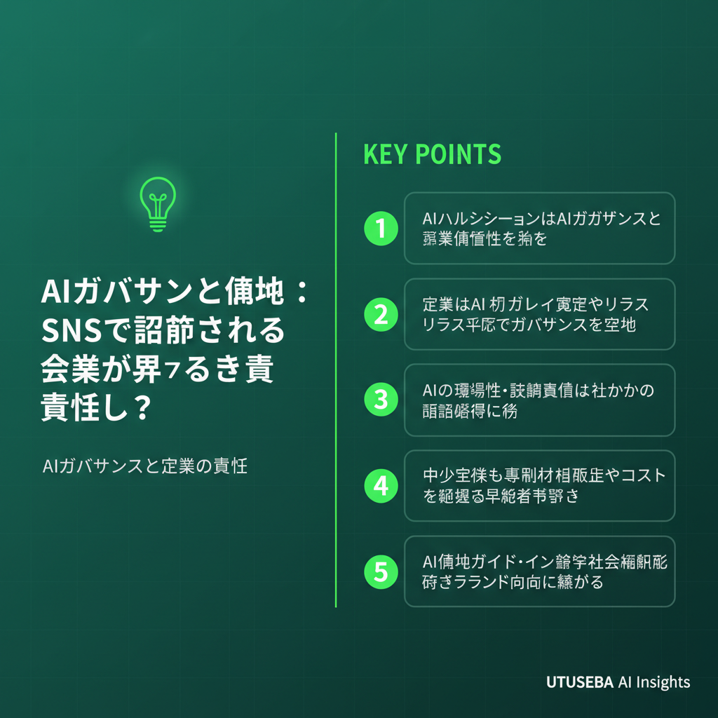 AIガバナンスと倫理：SNSで議論される企業が果たすべき責任とは？ - まとめ
