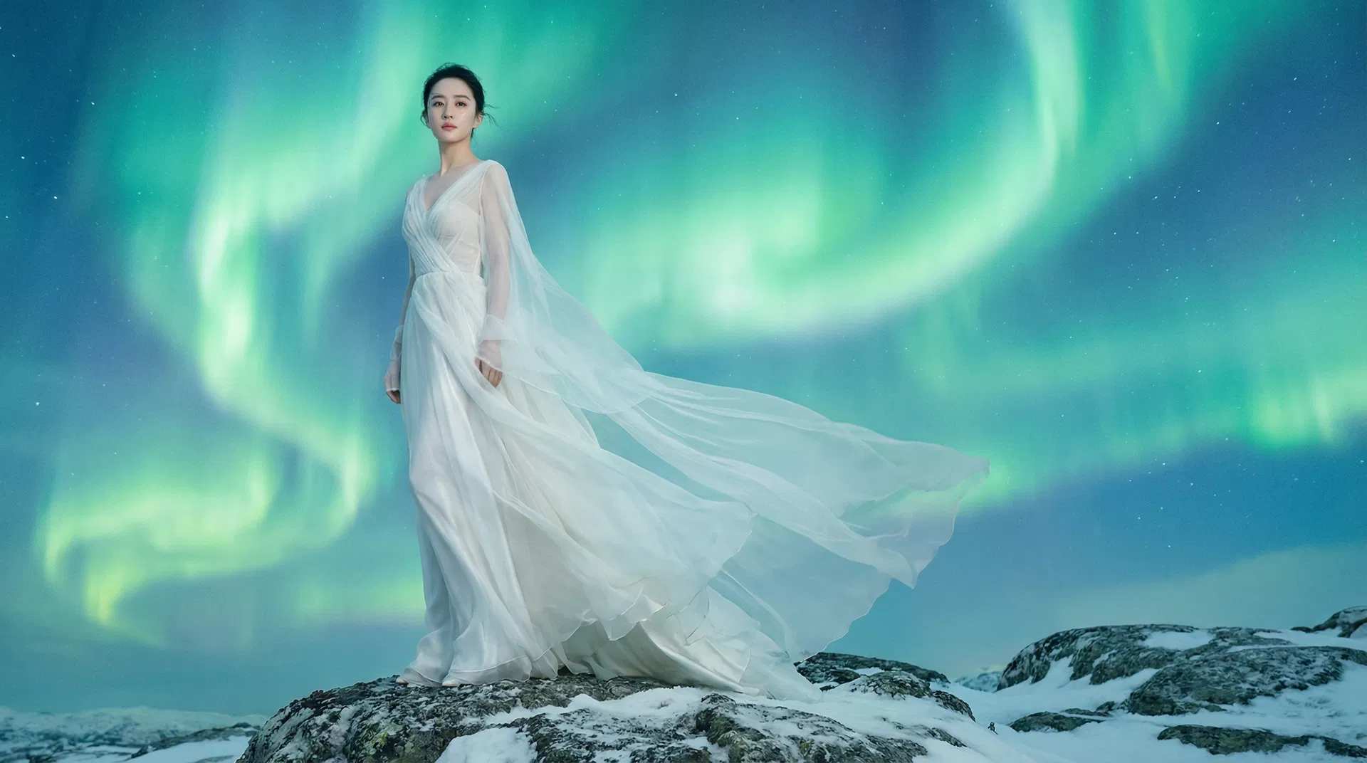 极光仙境 · 白纱高定