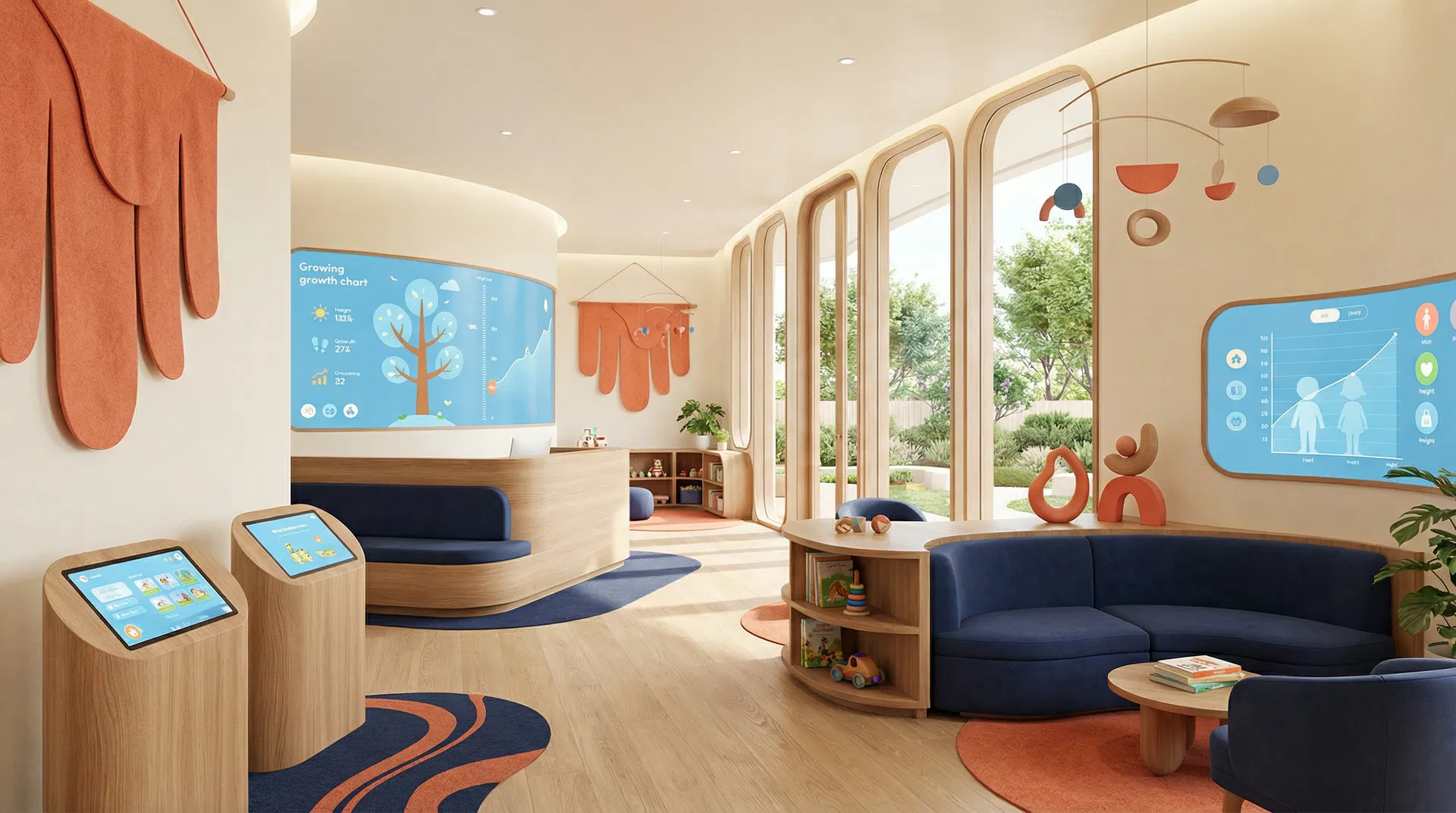 现代化儿童保健环境