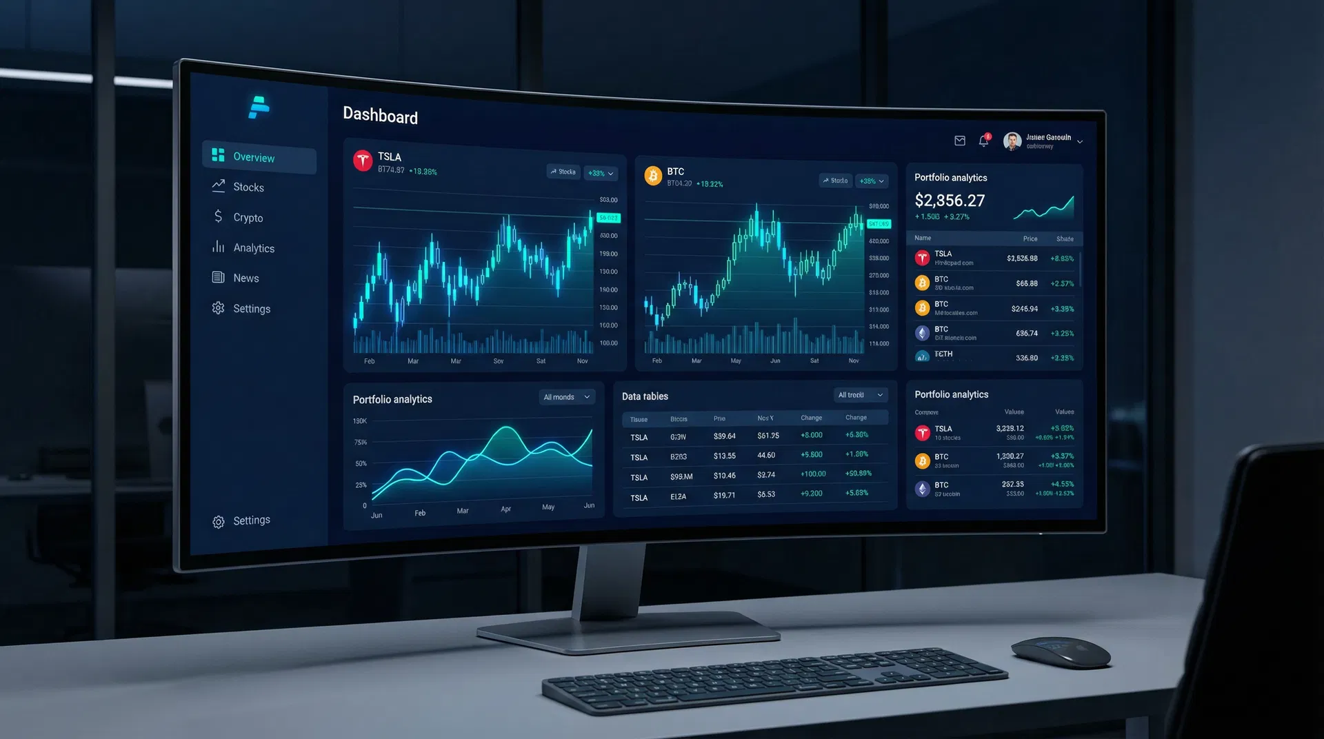 FinTrack Dashboard