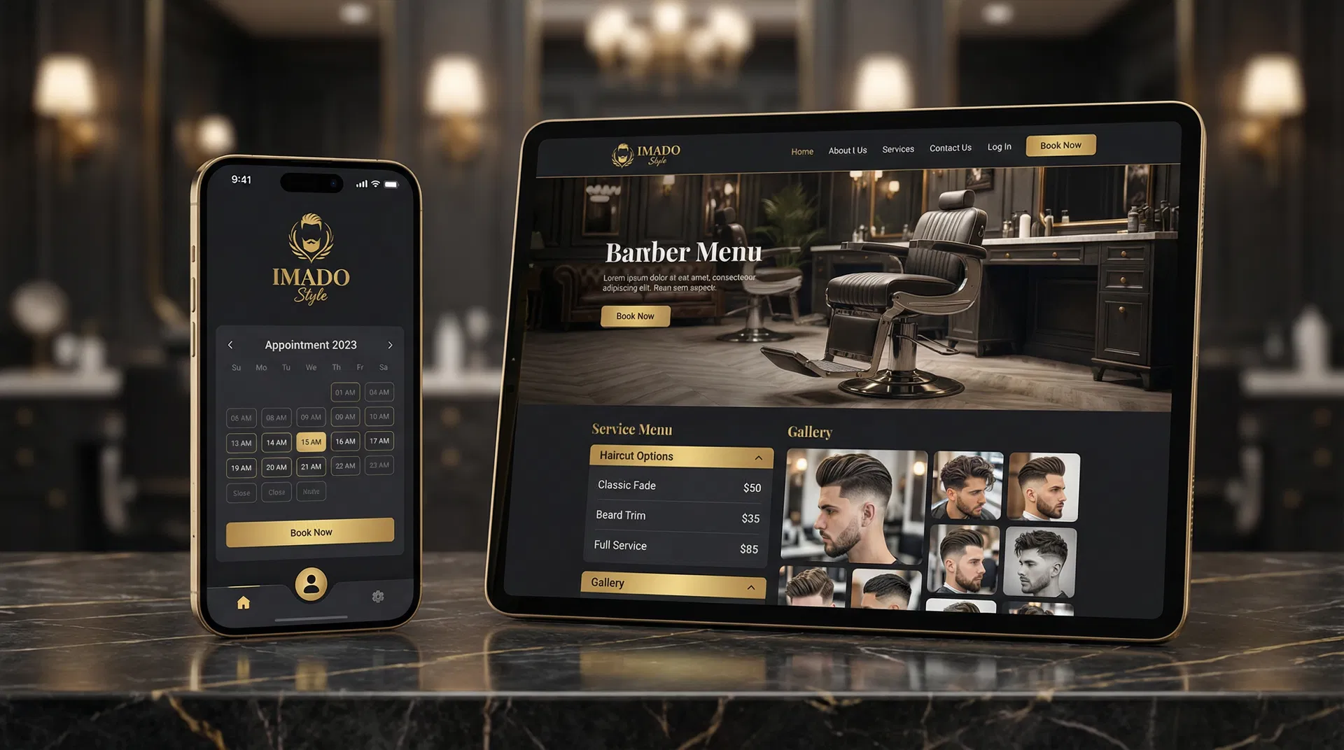 IMADO Style Booking App