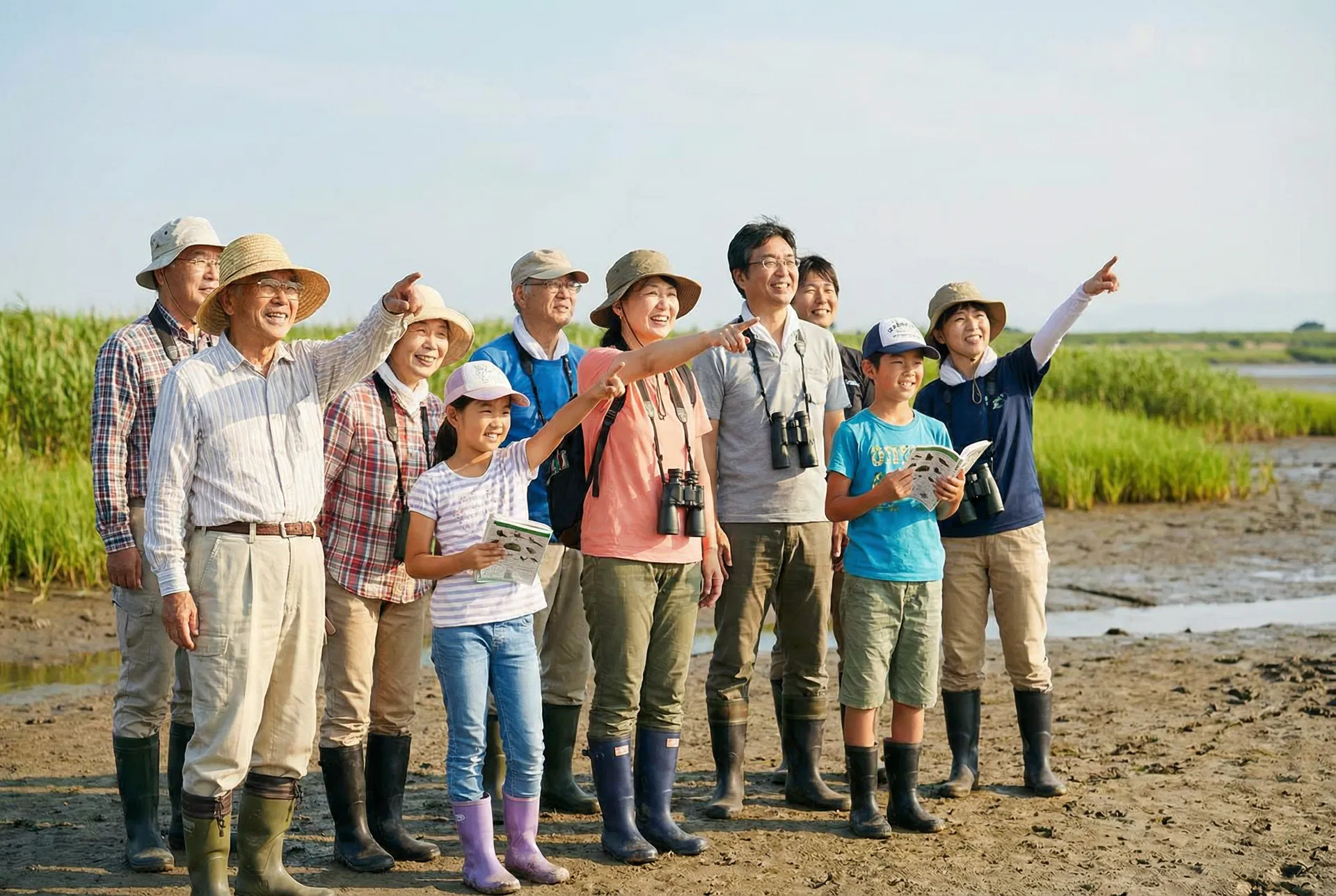 市民による干潟観察会