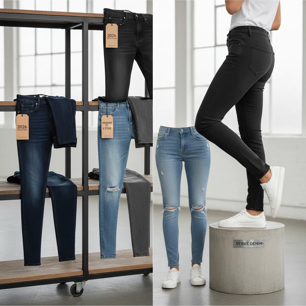 Calças Jeans Skinny - Ajuste Perfeito e Conforto