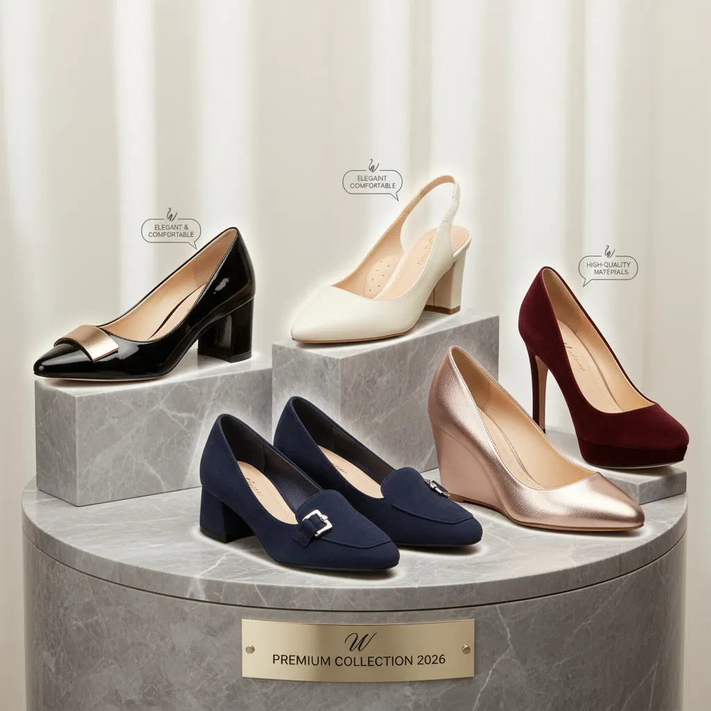Sapatos Sociais Femininos - Elegância Profissional