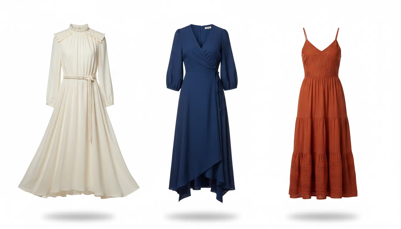 Vestidos Midi - Versatilidade Elegante